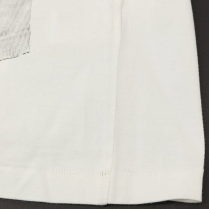 【中古】ザ サルベージズ THE SALVAGES コットン クルーネック 半袖Ｔシャツ ホワイトxブルー【サイズOS】【 状態ランクB 】【 メンズ 】