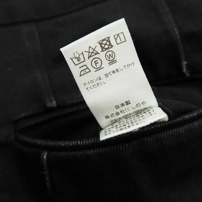 【中古】ニート NEAT コットン カジュアルスラックスパンツ ブラック【サイズ46】【 状態ランクC 】【 メンズ 】