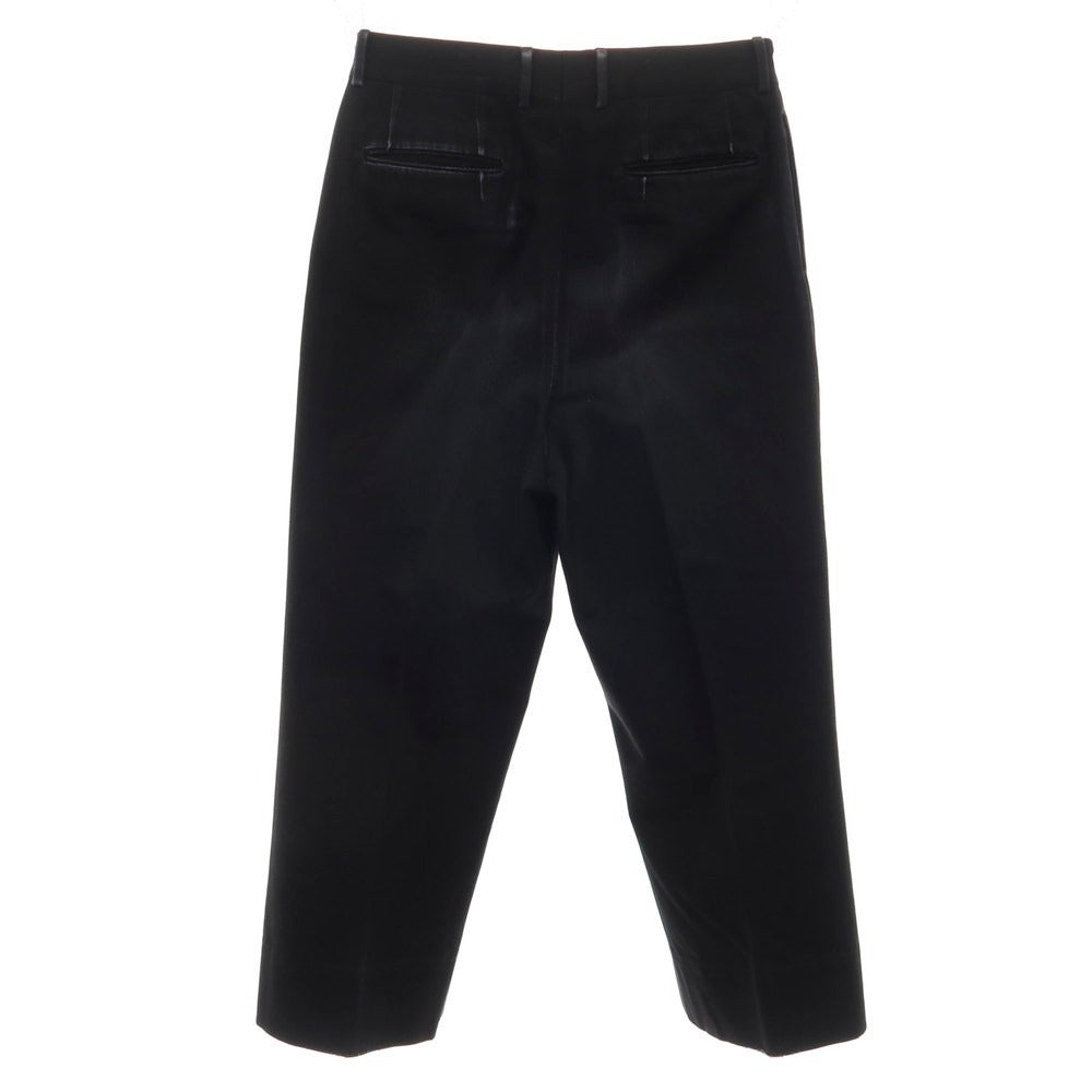 【中古】ニート NEAT コットン カジュアルスラックスパンツ ブラック【 サイズ46 】【 状態ランクC 】【 メンズ 】 [APD]