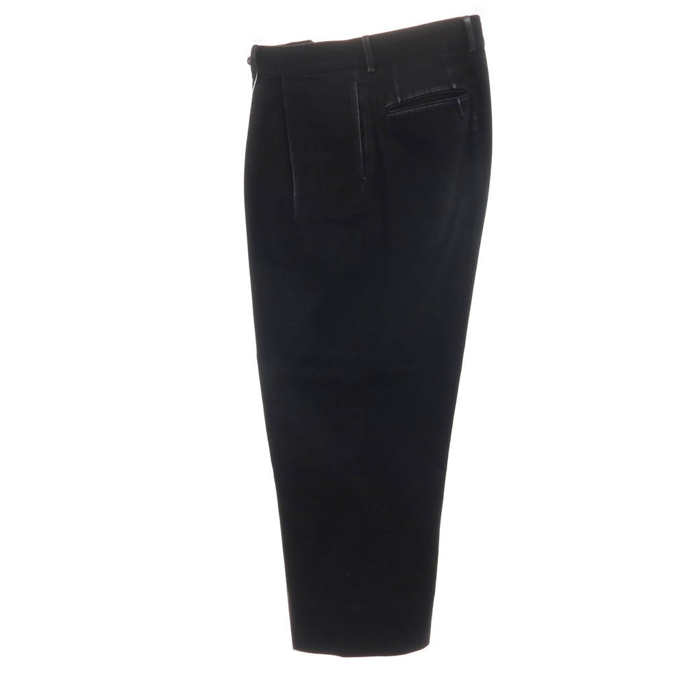 【中古】ニート NEAT コットン カジュアルスラックスパンツ ブラック【サイズ46】【 状態ランクC 】【 メンズ 】