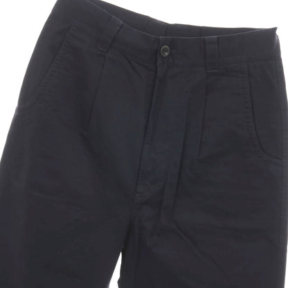 【中古】エムエイチエル MHL. コットン系 ワークパンツ ダークネイビー【サイズL】【 状態ランクB 】【 メンズ 】