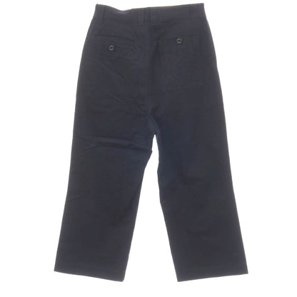 【中古】エムエイチエル MHL. コットン系 ワークパンツ ダークネイビー【サイズL】【 状態ランクB 】【 メンズ 】