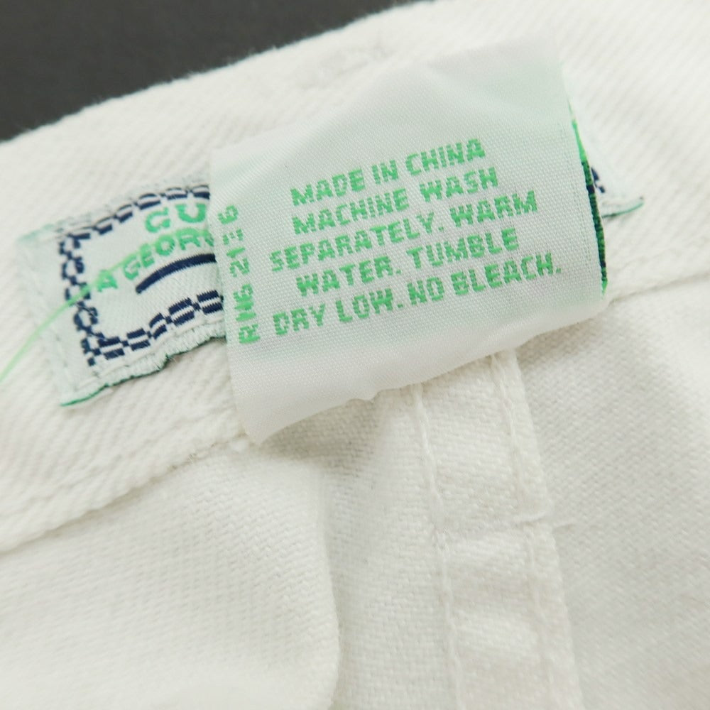 【中古】ゲス Guess 90’S デニムパンツ ホワイト【サイズ34】【 状態ランクD 】【 メンズ 】