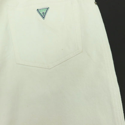 【中古】ゲス Guess 90’S デニムパンツ ホワイト【サイズ34】【 状態ランクD 】【 メンズ 】