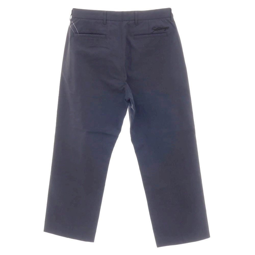 【中古】サタデーズ ニューヨークシティ Saturdays NYC コットン系 ワークパンツ ネイビー【サイズ表記なし（L位）】【 状態ランクB 】【 メンズ 】