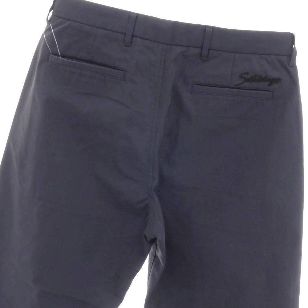 【中古】サタデーズ ニューヨークシティ Saturdays NYC コットン系 ワークパンツ ネイビー【サイズ表記なし（L位）】【 状態ランクB 】【 メンズ 】