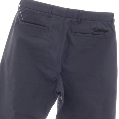 【中古】サタデーズ ニューヨークシティ Saturdays NYC コットン系 ワークパンツ ネイビー【サイズ表記なし（L位）】【 状態ランクB 】【 メンズ 】
