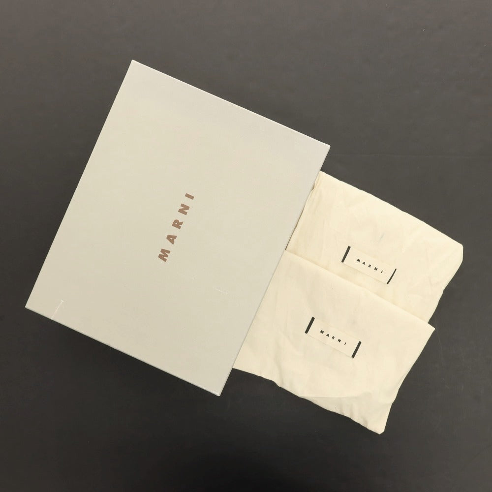 【中古】【未使用】マルニ MARNI ハラコ プレーントゥシューズ ブラウン【サイズ42】【 状態ランクS 】【 メンズ 】