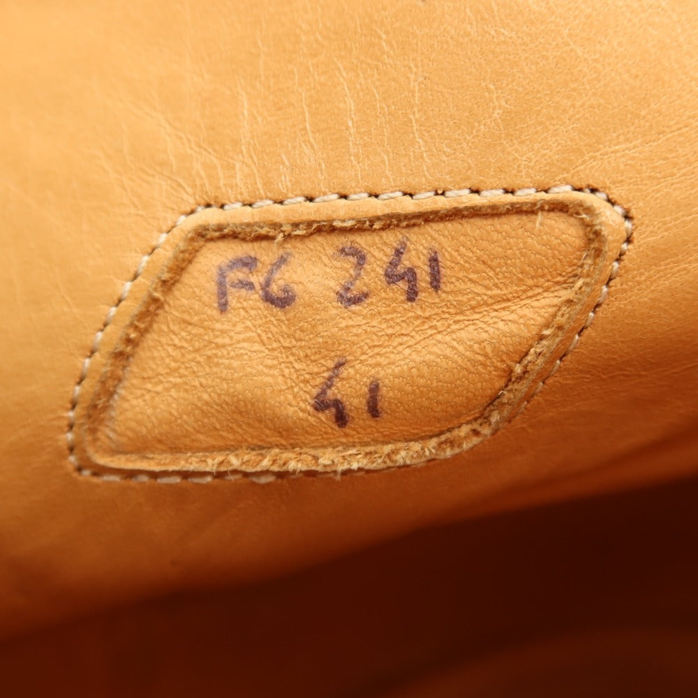 【中古】フラテッリジャコメッティ F.LLI Giacometti スエード ダブルモンク ブーツ ネイビー【サイズ41】【 状態ランクC 】【 メンズ 】