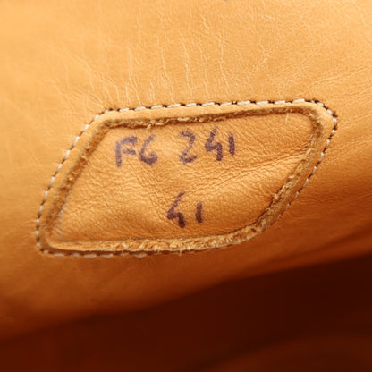 【中古】フラテッリジャコメッティ F.LLI Giacometti スエード ダブルモンク ブーツ ネイビー【サイズ41】【 状態ランクC 】【 メンズ 】
