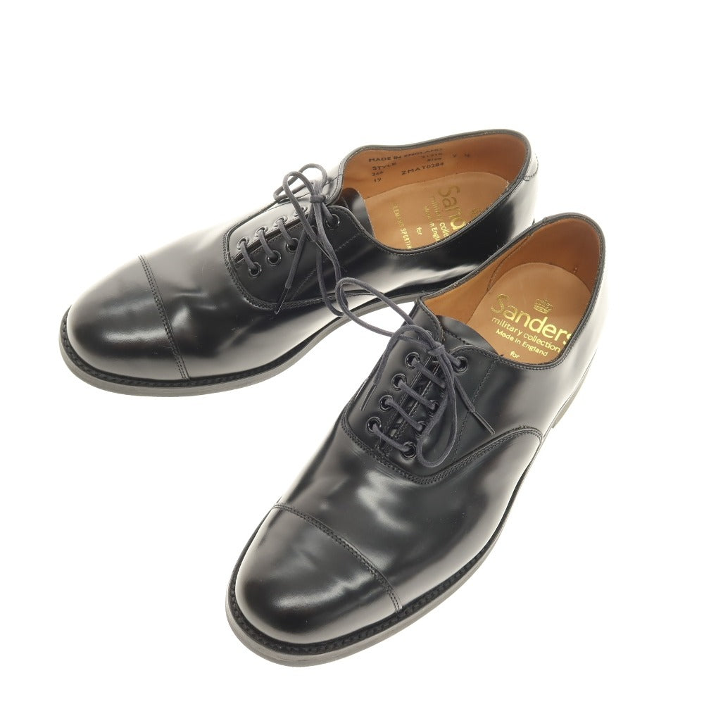 【中古】【未使用】サンダース SANDERS × FREEMANS SPORTING CLUB MILITARY COLLECTION ドレスシューズ ブラック【サイズ7 1/2】【 状態ランクS 】【 メンズ 】