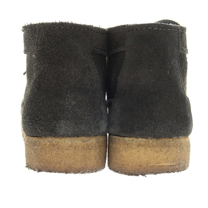 【中古】クラークス Clarks スエード モカシンブーツ ブラック【サイズUK7 1/2】【 状態ランクC 】【 メンズ 】