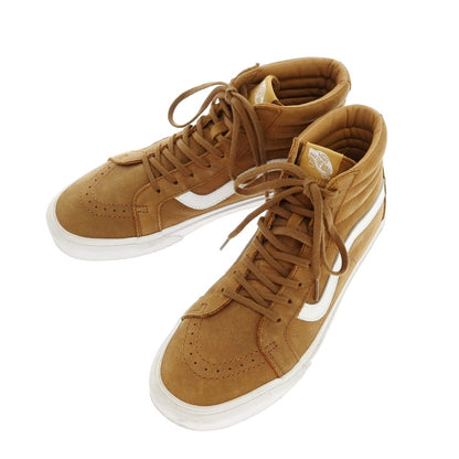 【中古】バンズ VANS SK8-HI ヌバック スニーカー ブラウン【サイズUS9】【 状態ランクB 】【 メンズ 】