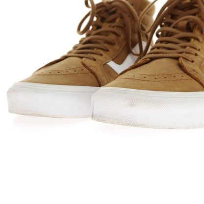 【中古】バンズ VANS SK8-HI ヌバック スニーカー ブラウン【サイズUS9】【 状態ランクB 】【 メンズ 】