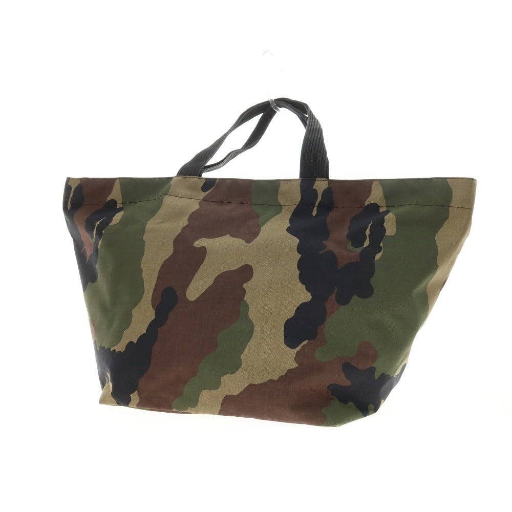 【中古】エルベ シャプリエ Herve Chapelier ナイロン系 トートバッグ オリーブxカーキ【 状態ランクB 】【 ユニセックス 】
