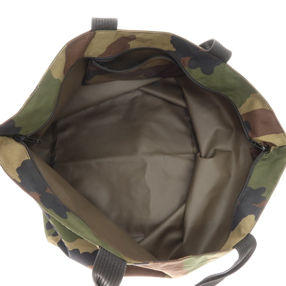 【中古】エルベ シャプリエ Herve Chapelier ナイロン系 トートバッグ オリーブxカーキ【 状態ランクB 】【 ユニセックス 】
