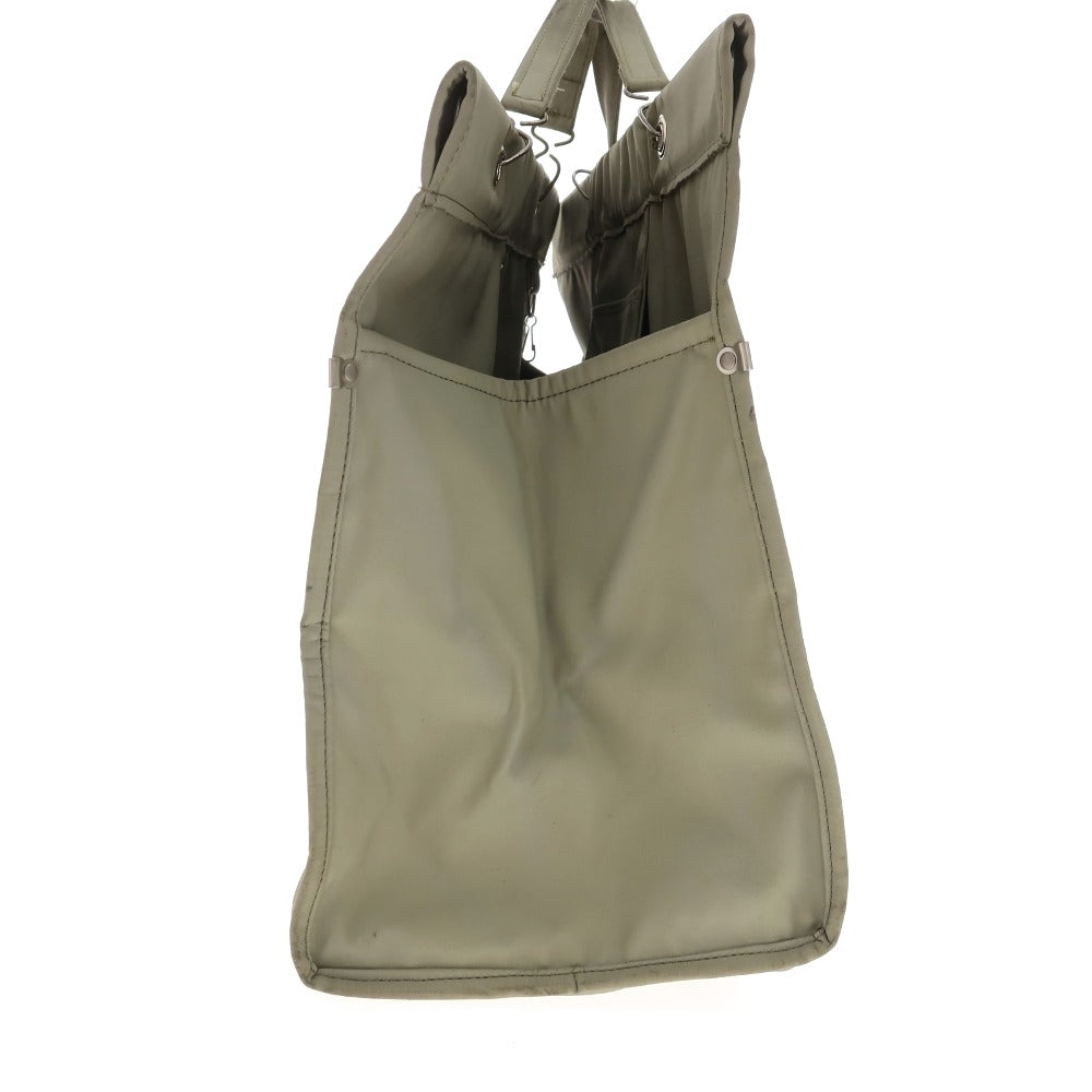 【中古】アナトミカ ANATOMICA ポリエステル コットン トートバッグ ライトグリーン【 状態ランクD 】【 ユニセックス 】