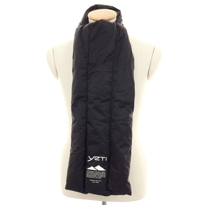 【中古】イエティ Yeti ナイロン ダウンマフラー ブラック【 F 】【 状態ランクB 】【 ユニセックス 】