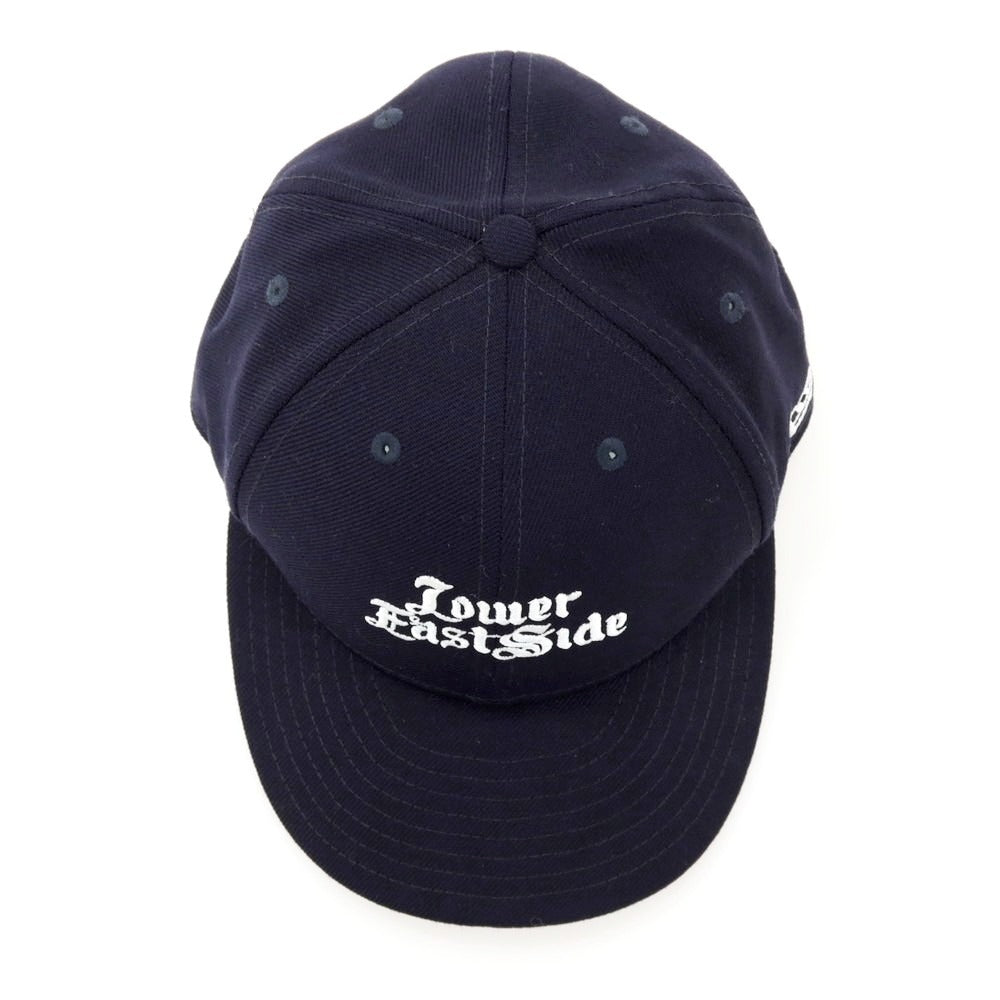【中古】フリーマンズスポーティングクラブ FREEMANS SPORTING CLUB × NEW ERA ウール BBキャップ ネイビー【 サイズ7 1/4 】【 状態ランクB 】【 メンズ 】 [BPD]