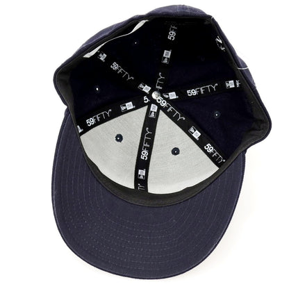 【中古】フリーマンズスポーティングクラブ FREEMANS SPORTING CLUB × NEW ERA ウール BBキャップ ネイビー【 7 1/4 】【 状態ランクB 】【 メンズ 】