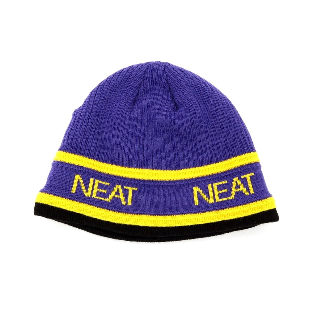 【中古】ニート NEAT アクリル ニットキャップ パープル【 状態ランクB 】【 メンズ 】 [APD]