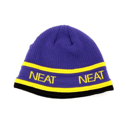 【中古】ニート NEAT アクリル ニットキャップ パープル【 状態ランクB 】【 メンズ 】
