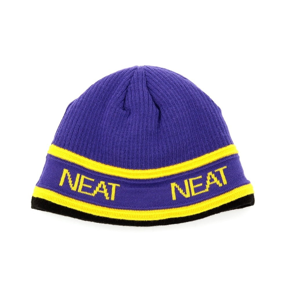 【中古】ニート NEAT アクリル ニットキャップ パープル【 状態ランクB 】【 メンズ 】
