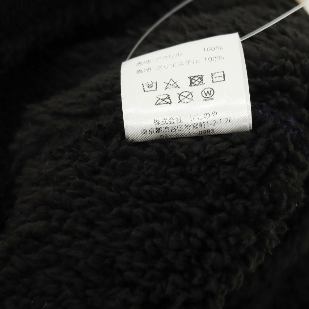 【中古】ニート NEAT アクリル ニットキャップ パープル【 状態ランクB 】【 メンズ 】