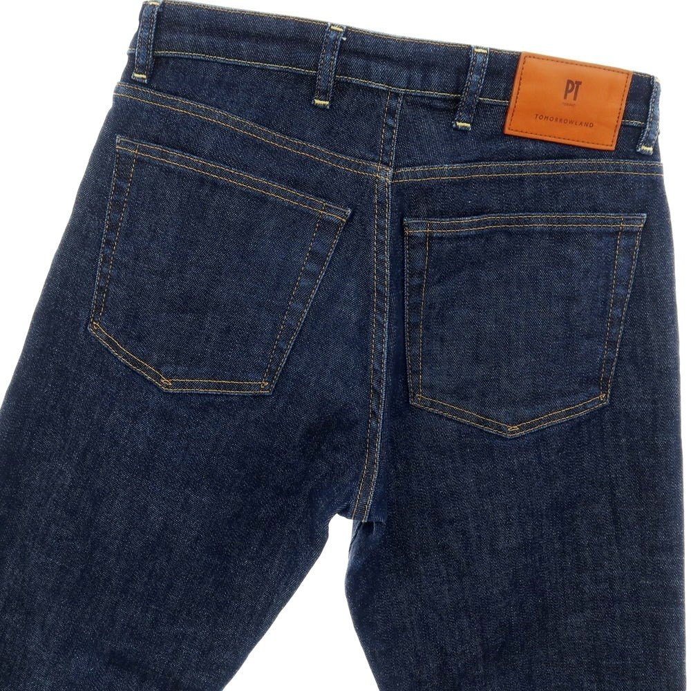 【中古】ピーティートリノ デニム PT TORINO DENIM TOMORROWLAND別注 デニムパンツ ジーンズ ネイビー【サイズ28】【 状態ランクB 】【 メンズ 】