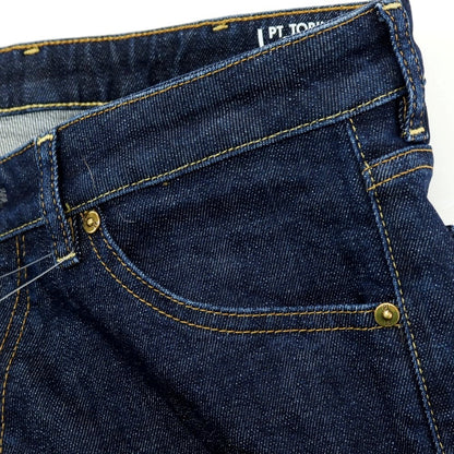 【中古】ピーティートリノ デニム PT TORINO DENIM TOMORROWLAND別注 デニムパンツ ジーンズ ネイビー【サイズ28】【 状態ランクB 】【 メンズ 】