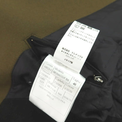 【中古】タリアトーレ TAGLIATORE Brilla per il gusto別注 MONACO ウール ピーコート オリーブ【サイズ48】【 状態ランクA 】【 メンズ 】