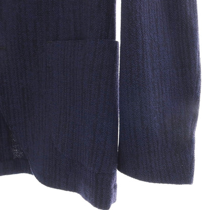 【中古】ラルディーニ LARDINI ウールコットンポリウレタン 2B テーラードジャケット ネイビー【サイズ46】【 状態ランクA 】【 メンズ 】