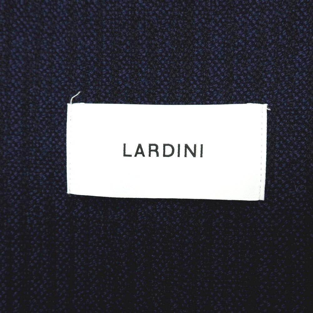 【中古】ラルディーニ LARDINI ウールコットンポリウレタン 2B テーラードジャケット ネイビー【サイズ46】【 状態ランクA 】【 メンズ 】