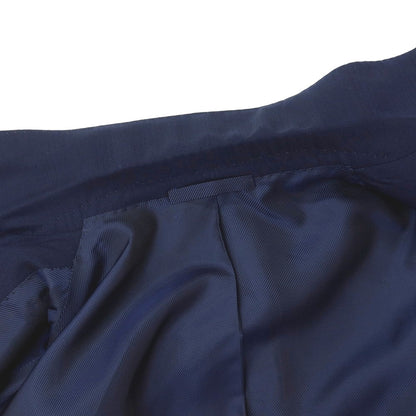 【中古】デペトリロ DE PETRILLO ウール 3B テーラードジャケット ネイビー【サイズ48 Drop 7】【 状態ランクB 】【 メンズ 】