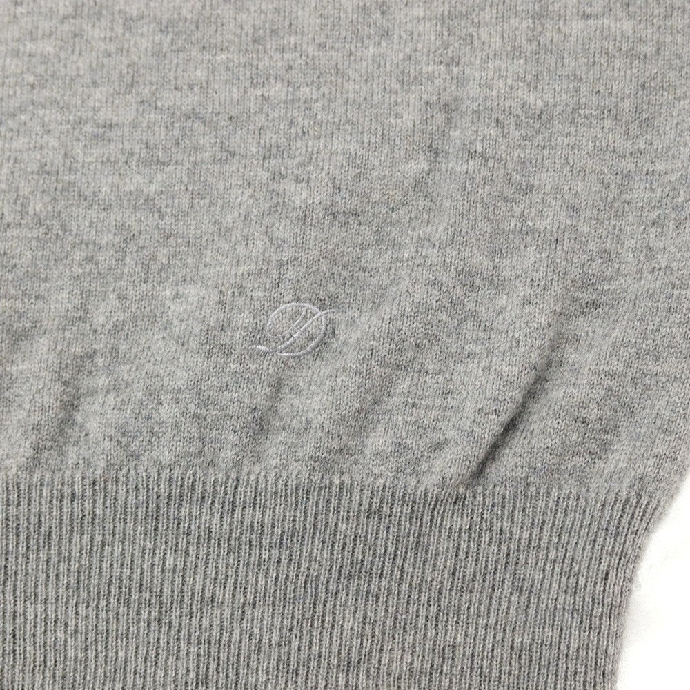【中古】ドルモア DRUMOHR ウールカシミヤ クルーネック プルオーバーニット グレー【 46 】【 状態ランクB 】【 メンズ 】