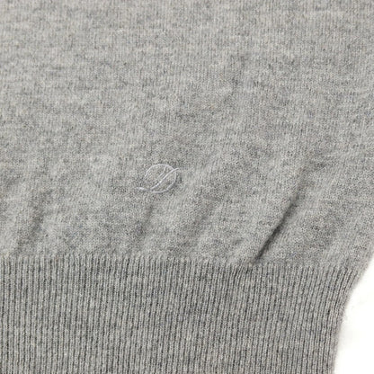 【中古】ドルモア DRUMOHR ウールカシミヤ クルーネック プルオーバーニット グレー【 46 】【 状態ランクB 】【 メンズ 】