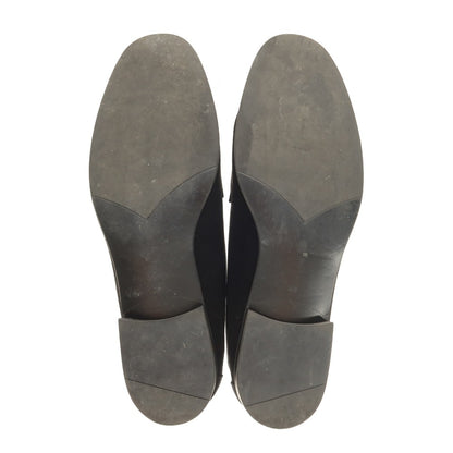 【中古】ユナイテッドアローズ UNITED ARROWS スエード ストラップローファー ブラック【サイズ43】【 状態ランクB 】【 メンズ 】