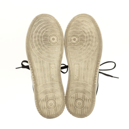 【中古】オートリー AUTRY レザー スニーカー ブラック【サイズ42】【 状態ランクB 】【 メンズ 】