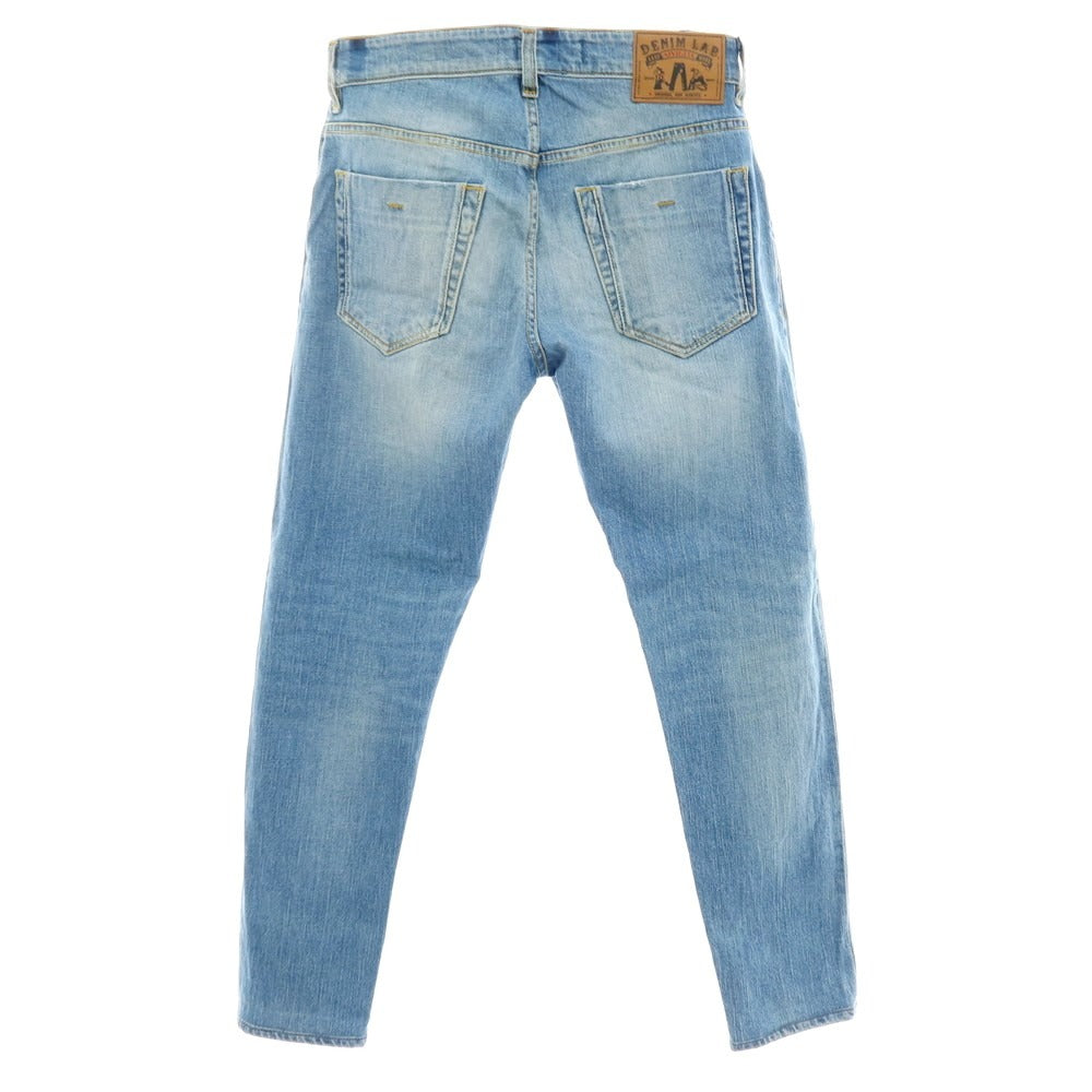 【中古】シビリア SIVIGLIA Denim Lab リペア加工 デニムパンツ ジーンズ ライトブルー【 サイズ31 】【 状態ランクC 】【 メンズ 】 [APD]