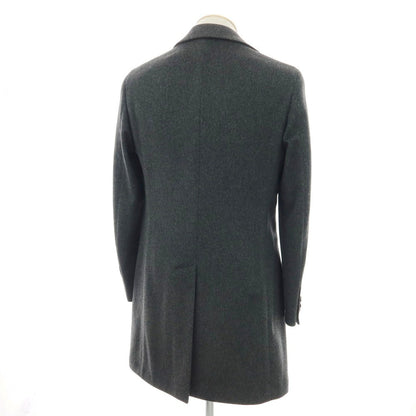 【中古】ラルディーニ LARDINI ウール チェスターフィールドコート ダークグレー【サイズ44】【 状態ランクC 】【 メンズ 】