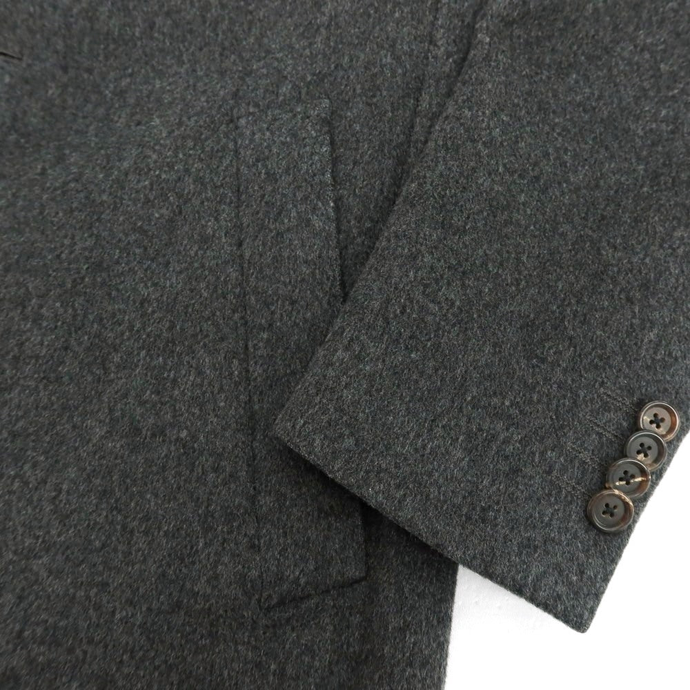 【中古】ラルディーニ LARDINI ウール チェスターフィールドコート ダークグレー【サイズ44】【 状態ランクC 】【 メンズ 】[APD]