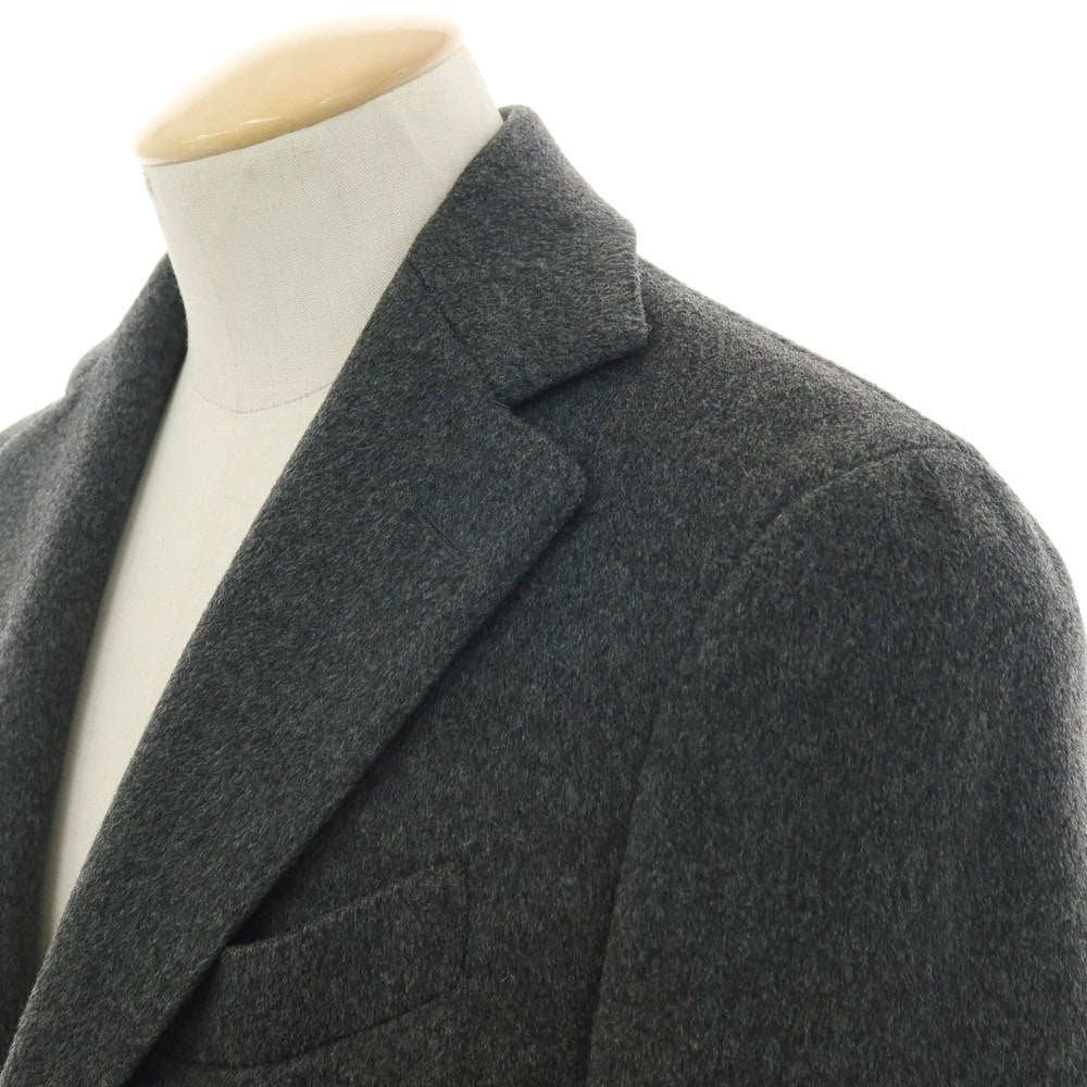 【中古】ラルディーニ LARDINI ウール チェスターフィールドコート ダークグレー【サイズ44】【 状態ランクC 】【 メンズ 】[APD]