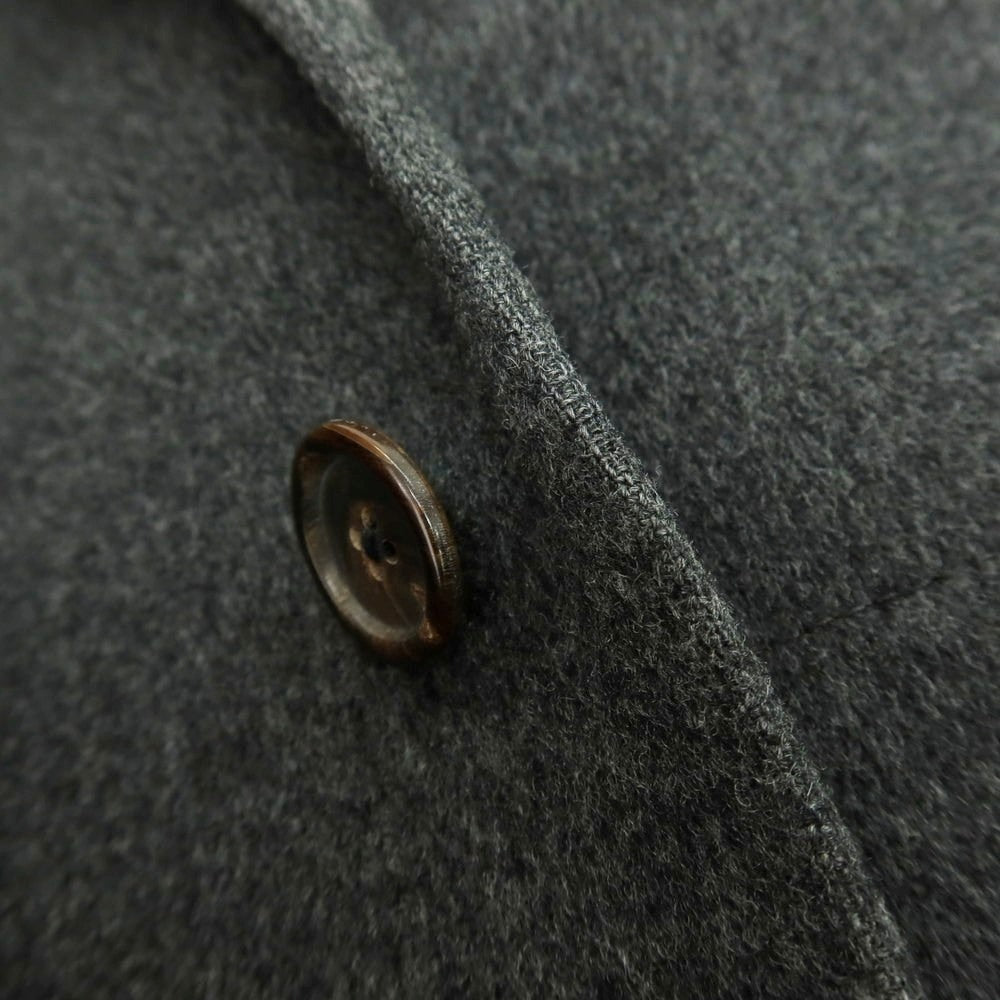 【中古】ラルディーニ LARDINI ウール チェスターフィールドコート ダークグレー【サイズ44】【 状態ランクC 】【 メンズ 】