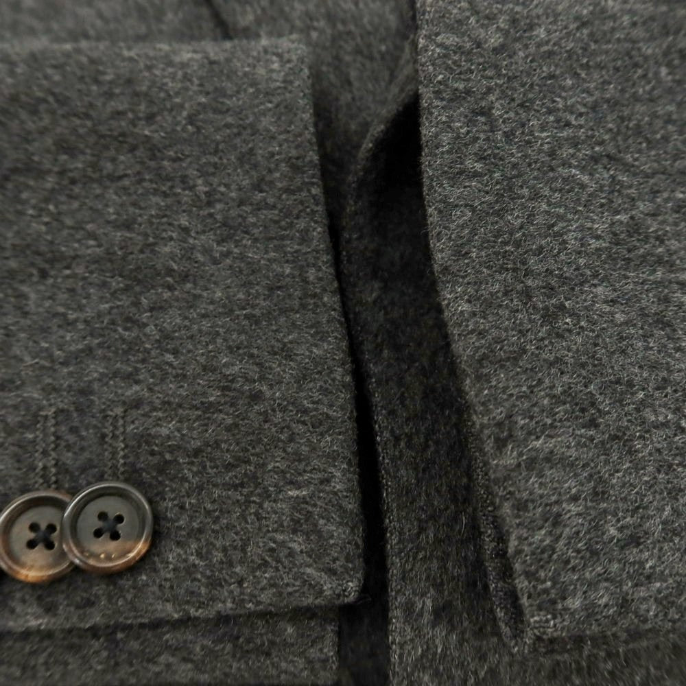 【中古】ラルディーニ LARDINI ウール チェスターフィールドコート ダークグレー【サイズ44】【 状態ランクC 】【 メンズ 】[APD]