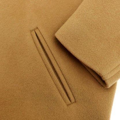 【中古】スリードッツ three dots ウール ステンカラーコート ベージュ【サイズS】【 状態ランクB 】【 メンズ 】