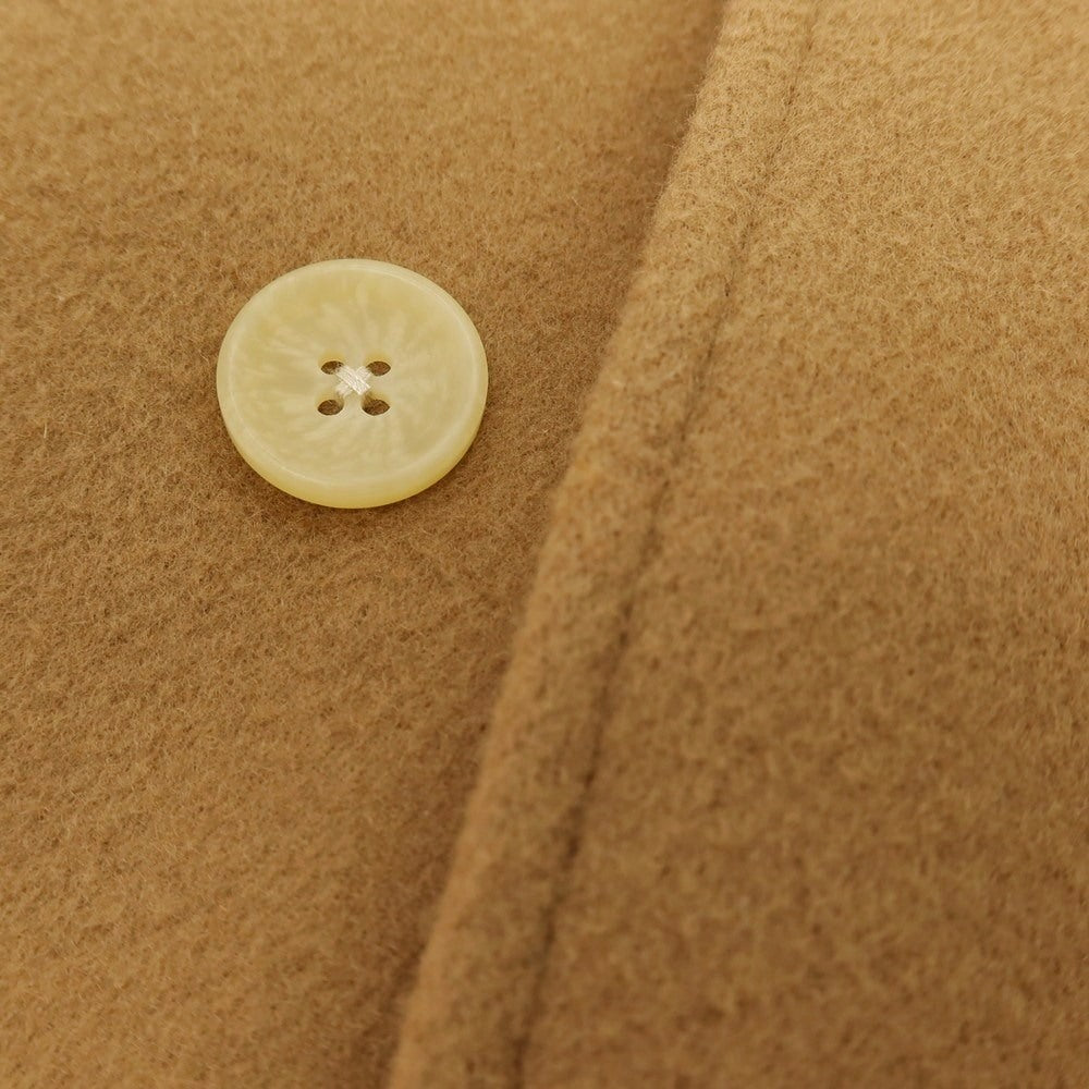 【中古】スリードッツ three dots ウール ステンカラーコート ベージュ【サイズS】【 状態ランクB 】【 メンズ 】[APD]