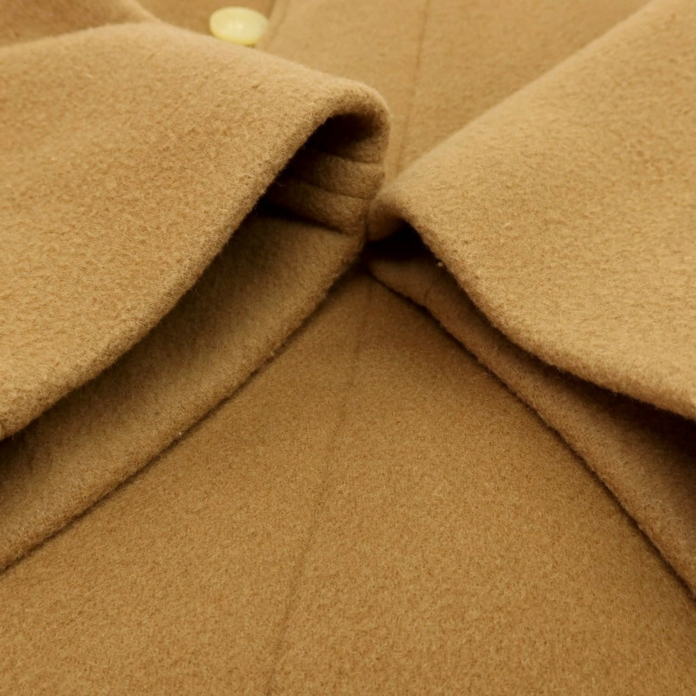 【中古】スリードッツ three dots ウール ステンカラーコート ベージュ【サイズS】【 状態ランクB 】【 メンズ 】