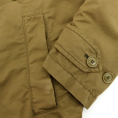 【中古】アスペジ ASPESI ポリエステルナイロン ダブルブレストコート カーキ【サイズS】【 状態ランクC 】【 メンズ 】