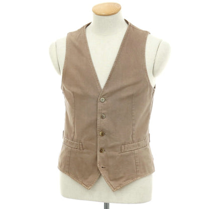 【中古】エルビーエム1911 L.B.M.1911 コットン カジュアル系ジレ ベスト トープ【サイズ44 R】【 状態ランクB 】【 メンズ 】