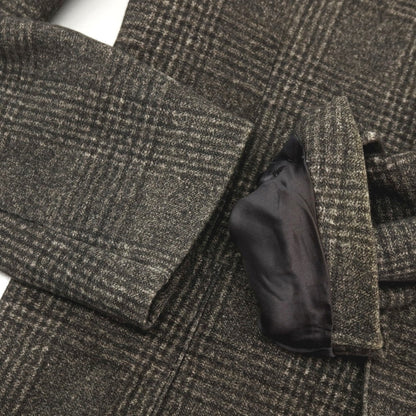 【中古】チルコロ1901 CIRCOLO 1901 コットン ジャージー グレンチェック 2B カジュアルジャケット グレイッシュブラウン【 48 】【 状態ランクC 】【 メンズ 】